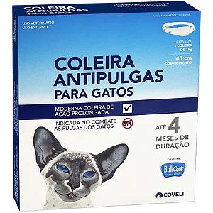 COLEIRA NATIPULGAS PARA GATOS COVELI BULLCAT