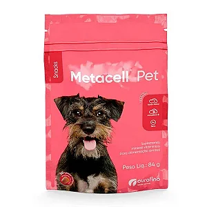 SUPLEMENTO MINERAL VITAMÍNICO METACELL PET SNACKS