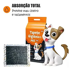 TAPETES HIGIÊNICOS MILI PET SUPER SLIM
