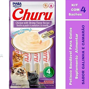CHURU GALINHA C/ CAMARÃO C/4 UND