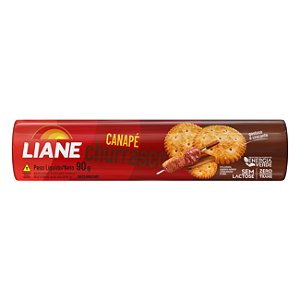 Biscoito Cracker Sabor Churrasco 90G - LIANE