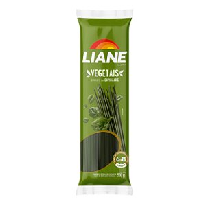Massa Espaguete de Espinafre 500G - LIANE