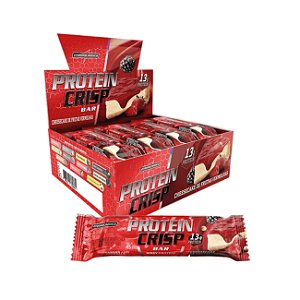 Barra Protein Crisp Cheesecake Frutas Vermelhas 12 X  45G - INTEGRALMEDICA