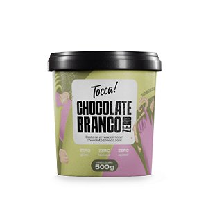 Pasta Amendoim Chocolate Branco Zero 420g - TOCCA