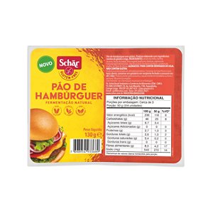 Pão De Hamburguer 130G - SCHAR