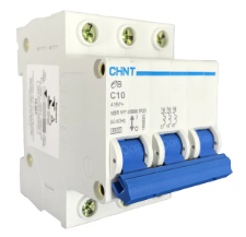 Mini Disjuntor Tripolar CHINT 10A