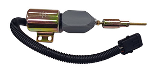 Válvula Solenoide de Parada 12v 3 Pinos MWM