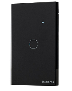 Interruptor Inteligente IZY SMART WIFI PRETO EWS 1001 INTELBRAS