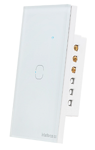 Interruptor SMART ZIGBEE TOUCH 1 BRANCO EZS 1001 INTELBRAS