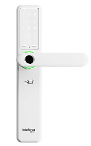 Fechadura Digital Embutir IZY SMART c/ Maçaneta IFR 7000 BRANCA INTELBRAS