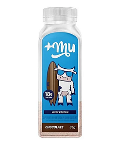 Garrafinha de Proteína Chocolate Tradicional - Mais Mu (35g)