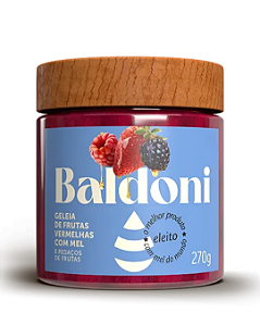 Geleia de Frutas Vermelhas com Mel - Baldoni (270g)
