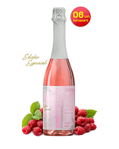 Frisante de Kombucha Cereja e  Framboesa - Pod Kombucha (750ml)