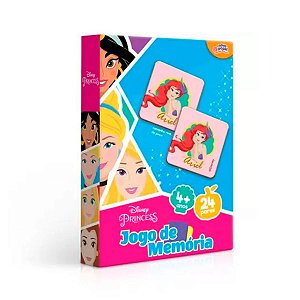 Jogo da Memória 24 Peças Princesas Toyster