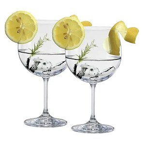 Jogo de 2 Taças para Gin Tônica em Cristal Ecológico 600ml Bohemia