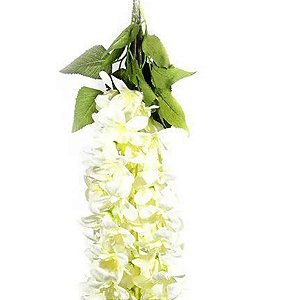 Flor Pendente X5 Galhos Branco 8002/4898
