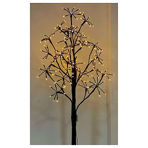 Árvore de Galhos com 304 LEDS Warm Alternado Bivolt Marrom 180cm