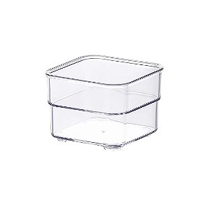 ORGANIZADOR DIAMOND TRANSPARENTE 7,5X7,5X5,2CM