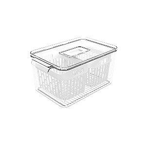 ORGANIZADOR ACRÍLICO PEQUENO C2/ CESTOS DRY 3,2L