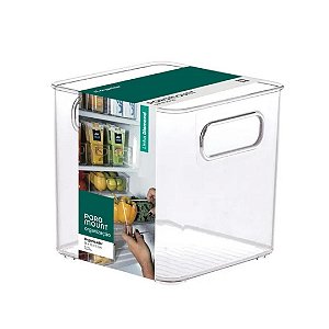 ORGANIZADOR DIAMOND 15X15X15CM CRISTAL