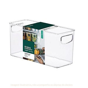 ORGANIZADOR DIAMOND 25X10X13CM CRISTAL