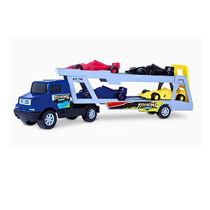 Caminhão Cegonha Mini Truck Fórmula 1 Sortido Samba Toys