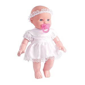 Boneca Little Baby Minha Primeira Oração c/Som 33cm