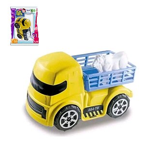 Caminhão Boiadeiro Play Toys 4,6x7,1x28cm