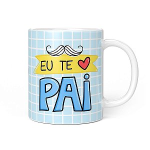 Caneca de Porcelana Dia dos Pais 320 ml 9x8 cm