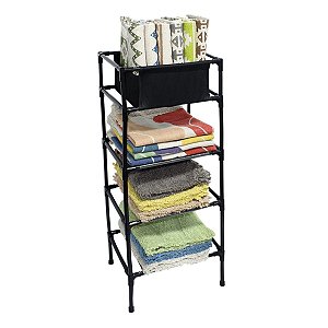 Estante Prateleira Multiuso com 4 Níveis Organizadora Casita 73x25x22cm