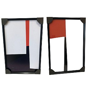 Kit 2 Quadros Decorativos Elegância 40x60 cm