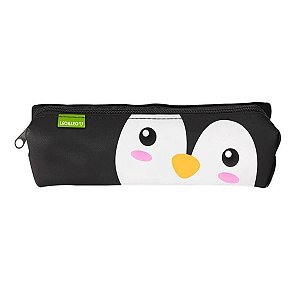 Estojo Escolar Tubo Pinguim 20 cm