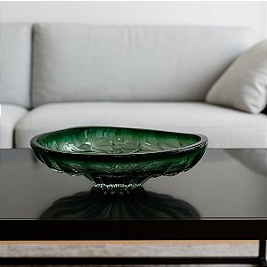 CENTRO DE MESA ITALY VERDE MUSGO 36X11CM