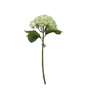 HASTE DE HORTENCIA REAL TOQUE VERDE CLARO 52CM PROVA D'AGUA