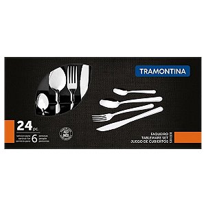 Faqueiro Inox 24 Peças Buzios