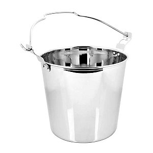 Balde de Gelo Alça Inox 7,5 Litros
