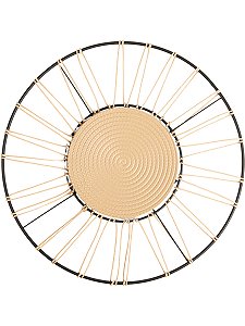 Mandala Art Designer Metal/Fibra Natural 50cm