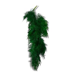 Samambaia Artificial Pendente Renda Portuguesa Verde X60 94cm