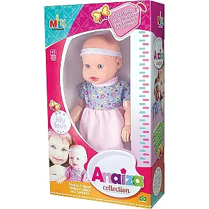 Boneca Anaiza Collection Bebê Cheirinho