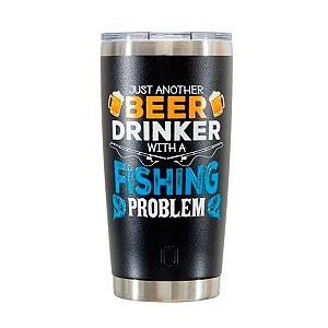 Copo Térmico Gluck Lucky Future Fishing &amp; Beer Solves 591ml