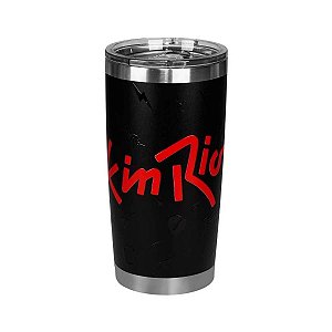 Copo Térmico Gluck Lucky Future Rir Big Classic Rock In Rio 591ml
