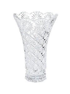 Vaso de Cristal Diamond Star - 18X30cm