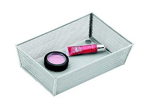 Cesto Organizador Aço Telado 23 X 15 X 5cm