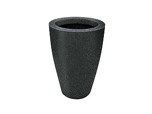 Vaso Malta Cone 30 X 40cm Preto
