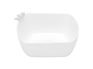 Bowl Porcelana Birds Branco 12X10X5cm