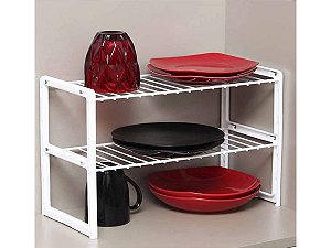 Rack para Objetos 18X41X25cm Branco