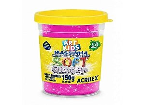 Massa Modelar Soft Glitter 150G Maravilha