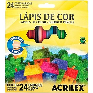 Lápis de Cor Big com 24 Cores