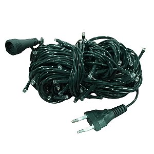 PISCA-PISCA 10MTS 100LED ALTERN WARM 220V FIO 5MM VERDE