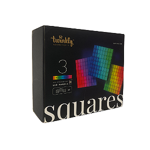 Kit 3 Painéis de Extensão Twinkly TGN 16x16cm BT+WiFi